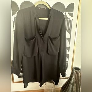 Zara Blouse V Neck